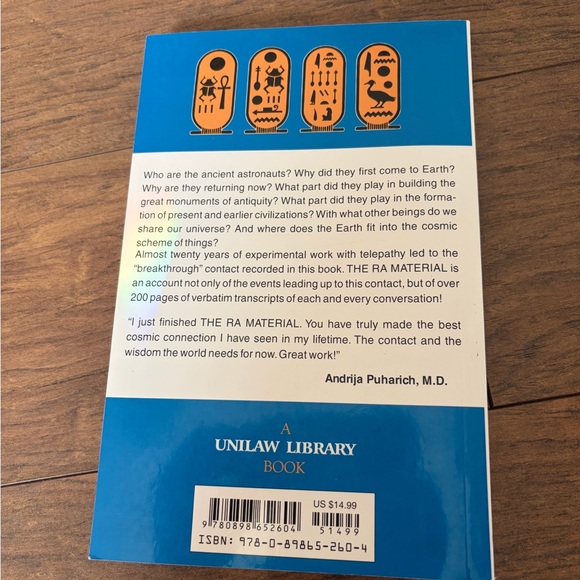 The Ra Material Paperback - Book - Picture 2 of 2